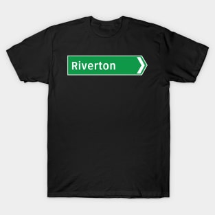 New Zealand Road Signage - Riverton (Southland/Otago) T-Shirt